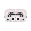 Extralink kiudoptiline karp Mona 16 südamikku Valge Plast PVC