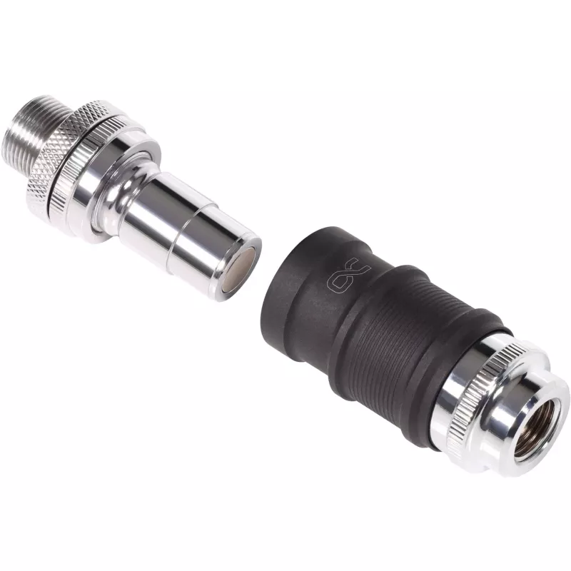 Alphacool Quick Disconnect Set BLH1A IG-IG with Schott fitting – kiirvabastusliitmike paar G½/G1/4 keermetele