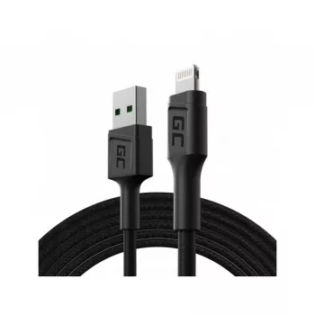 Lightning-kaabel roheline Cell KABGC18 — 2 m, Lightning USB-A-le, must