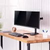 Monitor mount LOGILINK BP0099 for 2 displays, up to 81.3 cm (32 inch), VESA 75x75–100x100, max 8 kg, Must