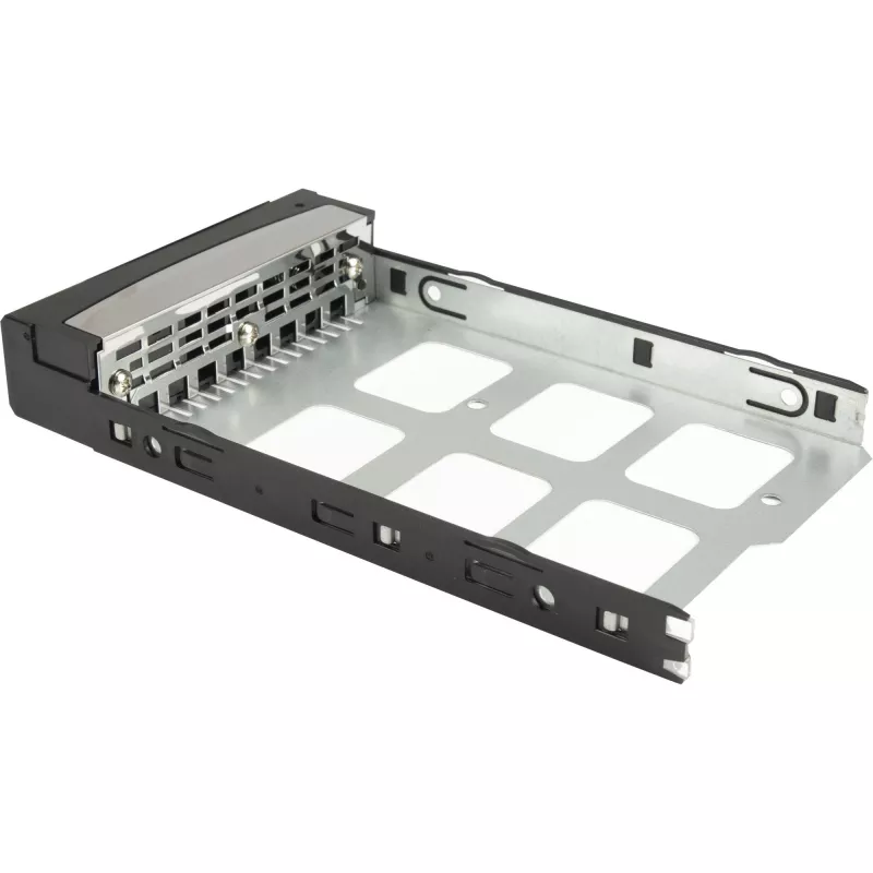 Salvestuskorpus Inter-Tech ES-3525-JY Must Plastik Teras 180mm