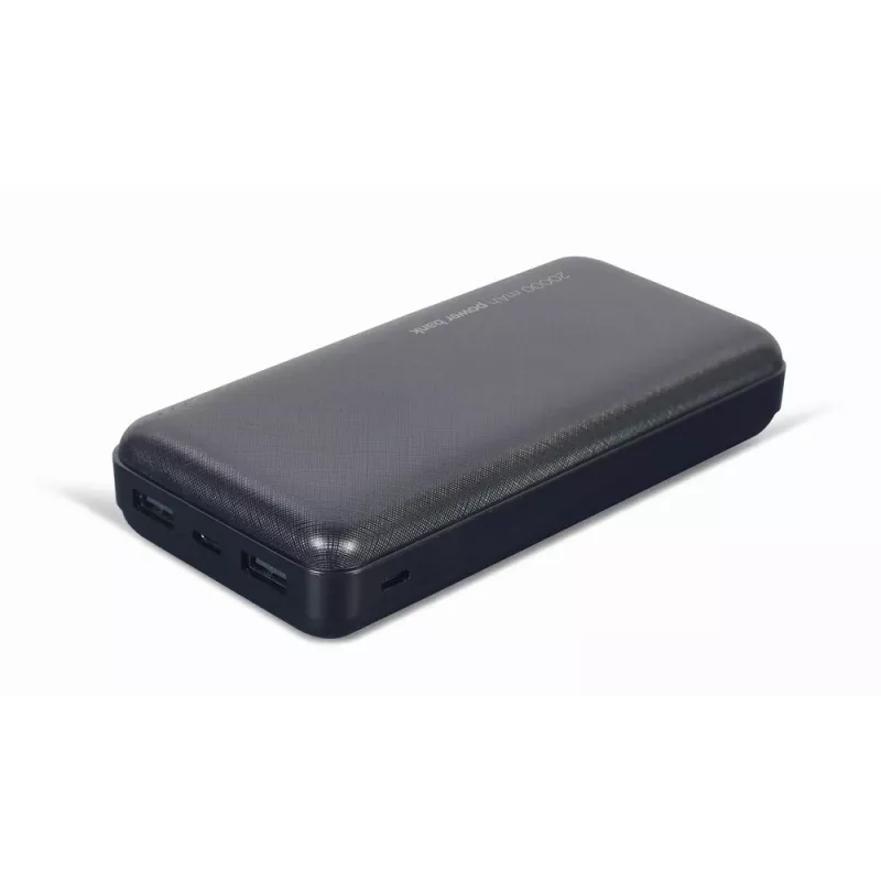 Gembird PB20-02 toitepank Liitiumpolümeer (LiPo) 20000 mAh Must