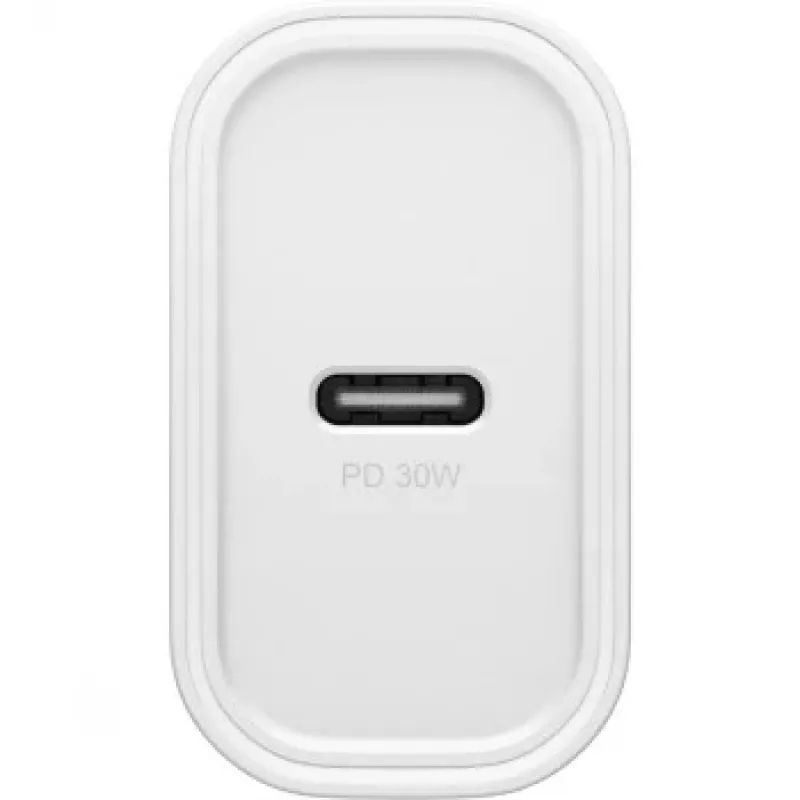 Seinalaadija OTTERBOX 30W USB-C PD Valge — 30W väljund, üks USB‑C port