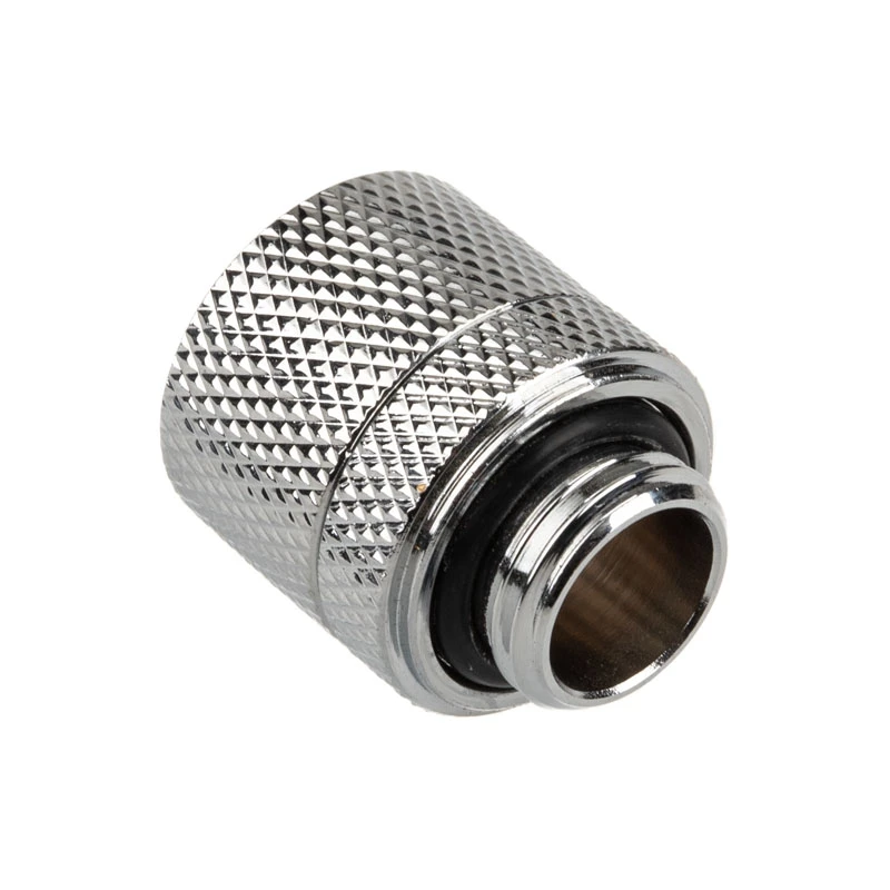 Alphacool Eiszapfen Connector sirge G1/4 inch AG to 13/10mm - kroomhõbedane