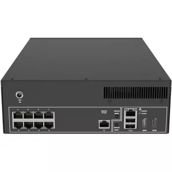Võrgusalvesti - 8 IP-kanalit - 4 TB HDD - PoE-lüliti - HDMI - USB 3.2