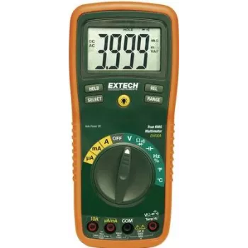 EXTECH digitaalne käsimultimeeter EX430 CAT II 1000 V, CAT III 600 V ekraan (näidud): 4000 (EX430)