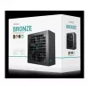Toiteplokk DeepCool PF500X 500 W, ATX, 80 PLUS Bronze, 120 mm ventilaator, 24-pin MB, 6×SATA, 2×PCIe