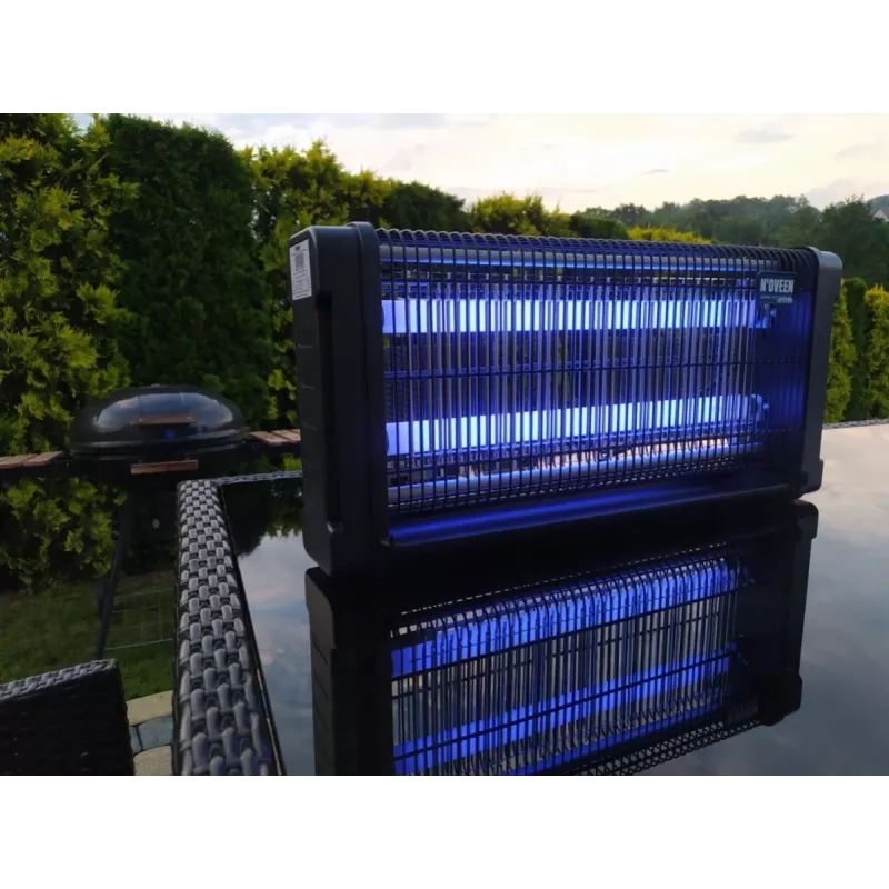 Insektitsiidlamp NOVEEN IKN30 Must — UV-valgusega, energiasäästlik, siseruumide kahjuritõrje