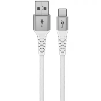 Goobay 74530 USB-kaabel Valge