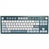 Montech MKey TKL klaviatuur mänguritele USB tumehall, helesinine, valge