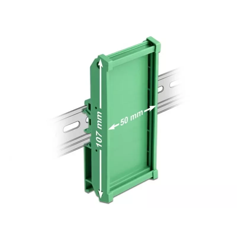 Plaadihoidik DeLOCK 66572 107 mm DIN-liistule