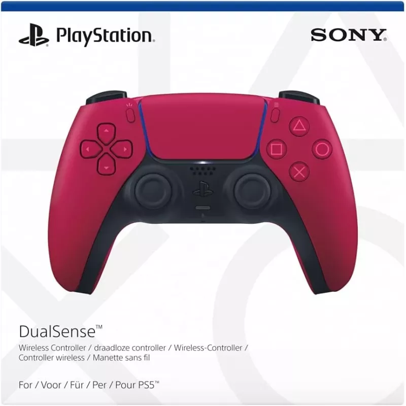 Gamepad Sony DualSense v3 Red — Bluetooth/USB, USB-C, sisseehitatud aku, PS5, 160×106×66 mm