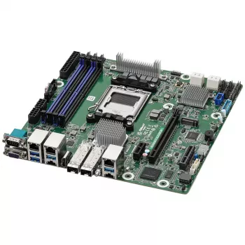 ASRock B650D4U3-2L2Q/BCM emaplaat AMD B650 Express Socket AM5 micro ATX