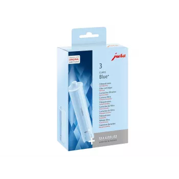 Veefiltrikassett JURA CLARIS Blue+ — ühildub Juraga, 65 L maht, pakendis 3 tk