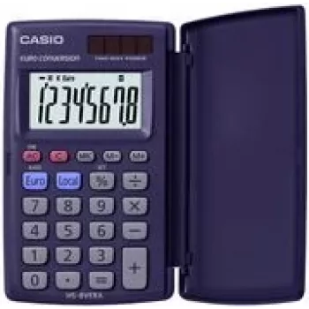 Finantskalkulaator Casio HS-8VERA tasku 8 numbrit sinine