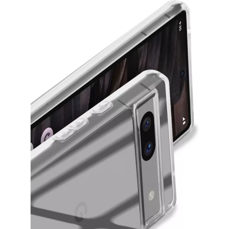 StyleShell SHOCKFLEX, läbipaistev telefoniümbris, Google Pixel 8A