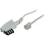 S/CONN 3m TAE-F - RJ11 Valge ShiverPeaks TC 70043-W