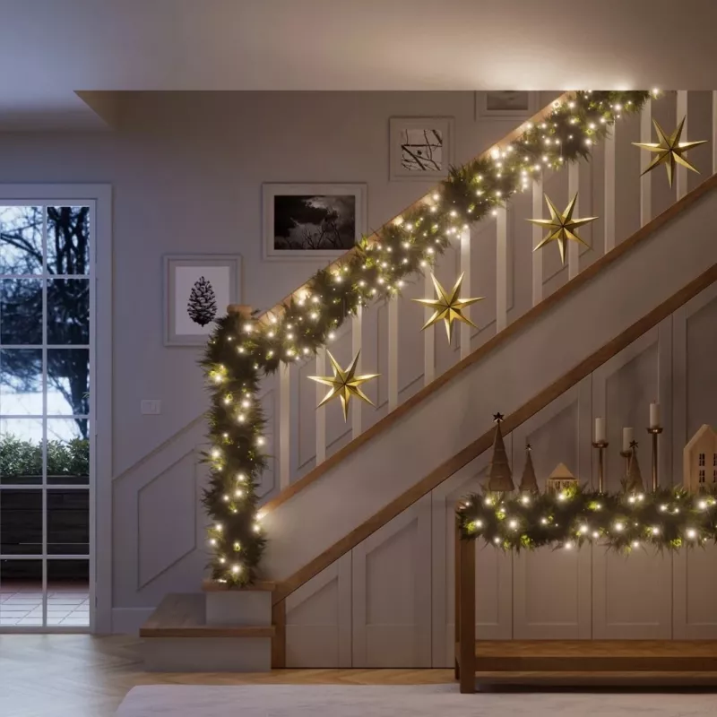 Nutikas pühadevalgusnöör NANOLEAF 1D STARTER KIT 250 LED 20 m IP44 (NF084K02-20XLS)