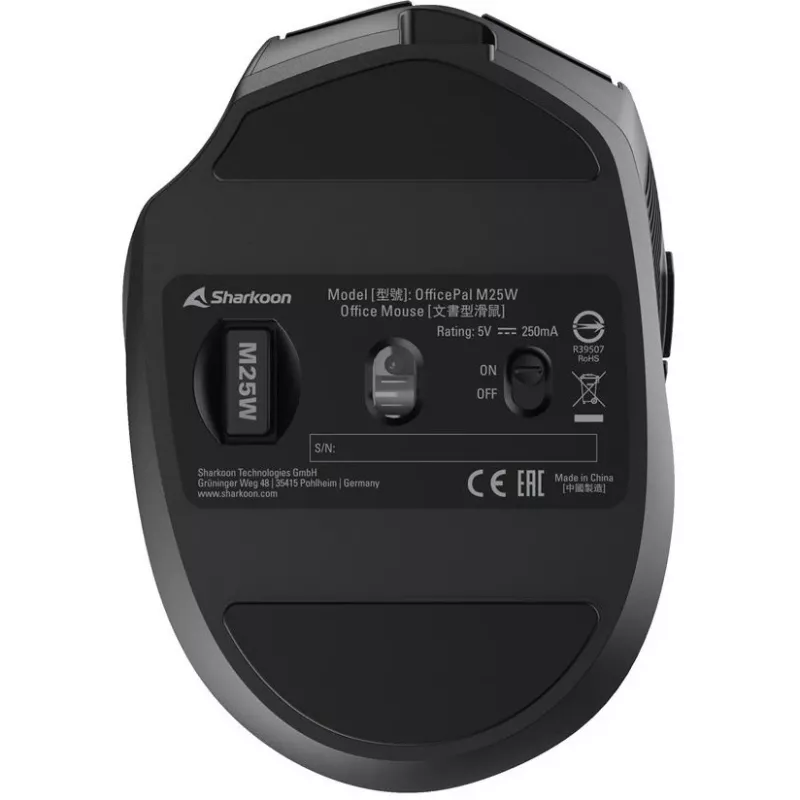 Sharkoon OfficePal M25W Must