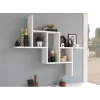 FIESTA riiul 85x15x73,5 cm, valge