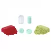 Kineetiline liiv Wonder Factory Never Dry Sand Bag, punane laimiroheline
