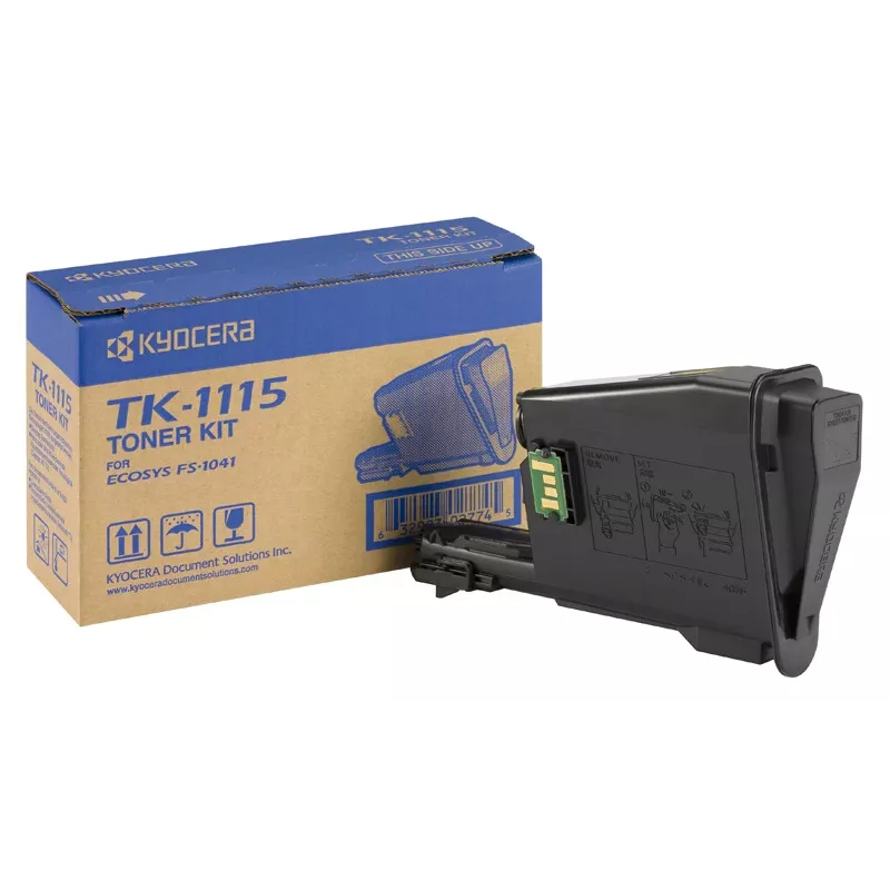 KYOCERA TK-1115 toonerikassett 1 tk Originaal Must