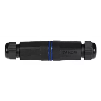LogiLink IP68 Outdoor-Enclosure for Keystone Module and Couplers, Plastik, polüamiid, Must, IP68, 140 mm, 36 mm, 36 mm