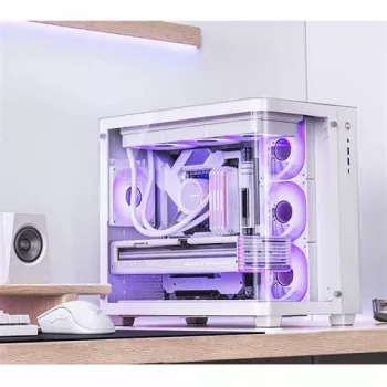 Arvuti korpus Jonsbo TK-3 ATX korpus Valge