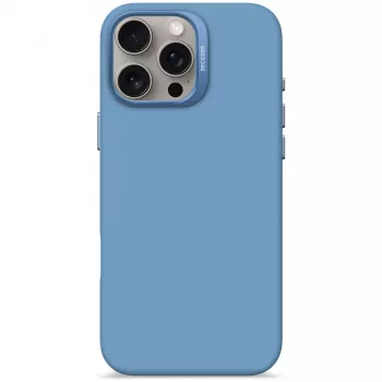 Decoded silikoonümbris Apple iPhone 16 Pro Max 17,5 cm sinine