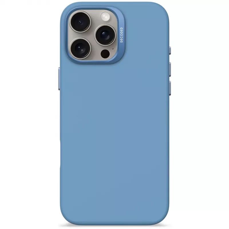 Decoded silikoonümbris Apple iPhone 16 Pro Max 17,5 cm sinine