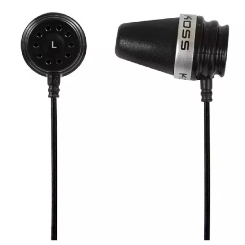 Koss IN THE EAR EARBUDS Kõrvaklapid Juhtmega Sisekõrva Muusika Must