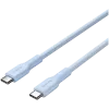 CANYON kaabel OnWire 60CL C-C 60W COLOR Punutud 1m Hele-sinine