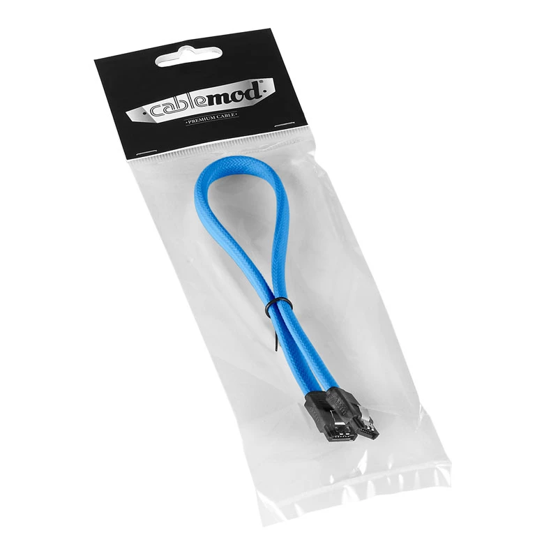 ModMesh SATA 3 kaabel 30 cm - helesinine - kaabel - digitaalne/andmeside (CM-CAB-SATA-N30KLB-R)