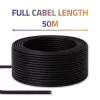 Etherneti patch-kaabel QOLTEC CAT6 UTP, 50 m, must