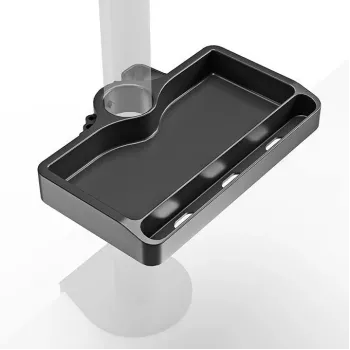 Riiul ONKRON A35, must ABS-plast, 190×105 mm, 160 g
