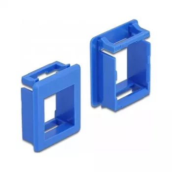 Kinnituskomplekt DELOCK 86764 — sinised plastikust kinnitustarvikud