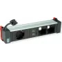 Power Frame Bachmann 916.0572 Medium toitemoodul 1x CEE7/7 2x CM 1x USB