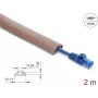 Kaablihülss DELOCK 20763 PVC Pruun 1 tk