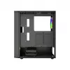 Arvutikorpus GEMBIRD Fornax 4300 Midi Tower ATX, karastatud klaas, 2×3,5-tollist pesa, 3×2,5-tollist pesa, ARGB-ventilaatorite tugi, USB 3.2 Gen1
