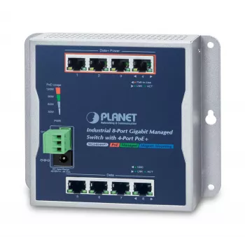 Hallatav kommutaator PLANET WGS-804HPT