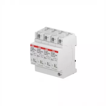 Liigpingepiirik ABB OVR T2 4L 40-275 P QS (tüüp 2, 4-pooluseline, 40–275 V)