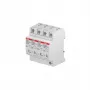 Liigpingepiirik ABB OVR T2 4L 40-275 P QS (tüüp 2, 4-pooluseline, 40–275 V)