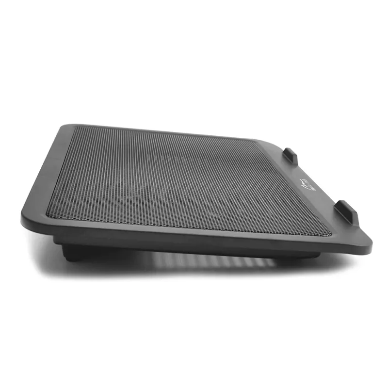 Jahutusalus MEDIA-TECH MT2660 — USB-toitega sülearvuti jahuti, 1 ventilaator 13,5 cm, 20 CFM, 1000 p/min, 330×250×40 mm, 327 g, taustvalgustus