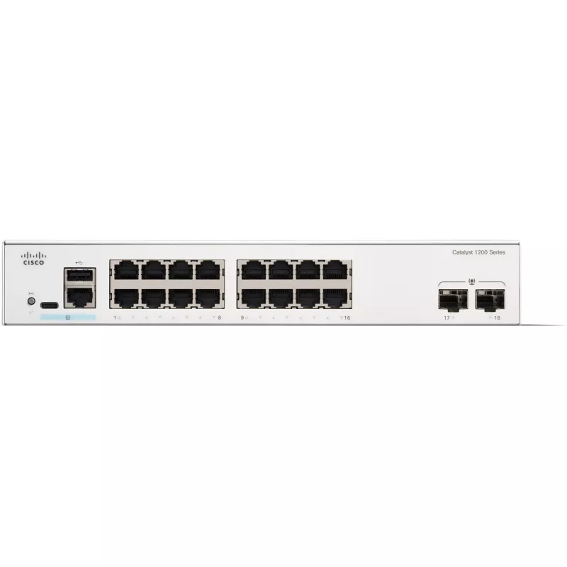 Hallatav kommutaator Cisco Catalyst 1200-16T-2G 16 porti GE 2x1GE SFP