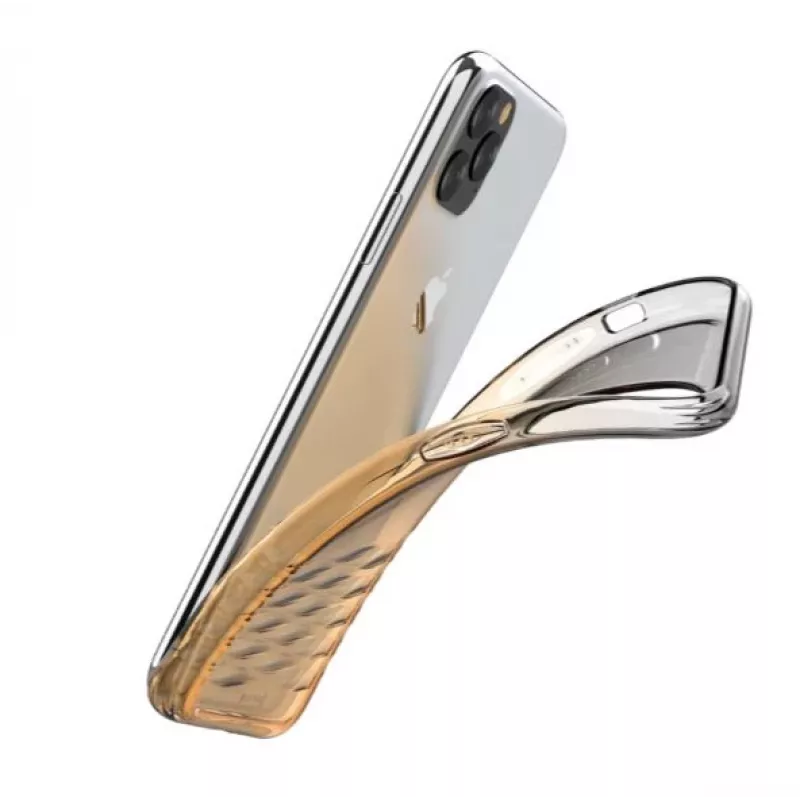 Kaitsev telefonikott Devia Ocean seeria iPhone 11 Pro Max'ile — järk-kuldne viimistlus