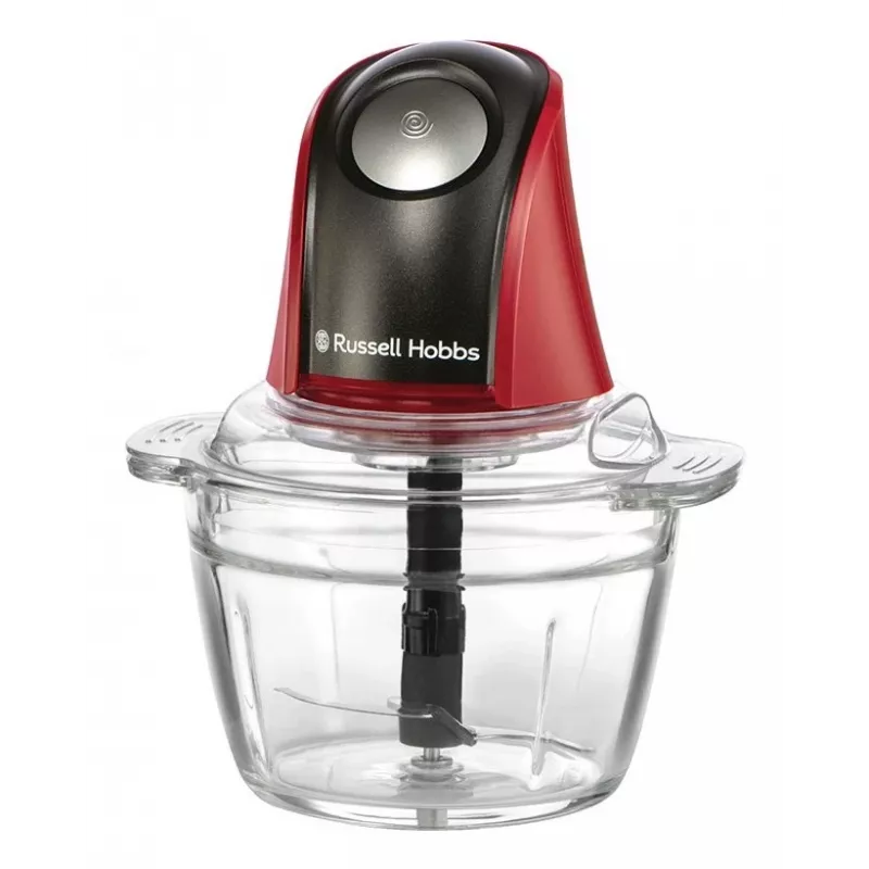 Russell Hobbs 27130-56 elektriline köögikombain 0,5 L 200 W must, punane, läbipaistev