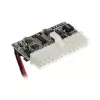 Akasa AK-PE080-03 toiteadapter/muundur siseruumides 80 W must, sinine, punane, valge, kollane