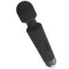 Kliitorimasseerija Erolab Wand-M Must — laetav, veekindel