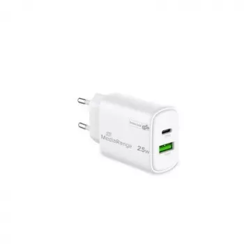 Toiteadapter USB/USB-C 25W/FAST MRMA112-2 Mediarange