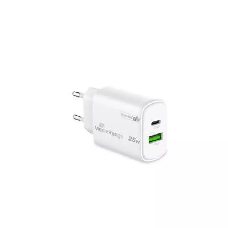 Toiteadapter USB/USB-C 25W/FAST MRMA112-2 Mediarange